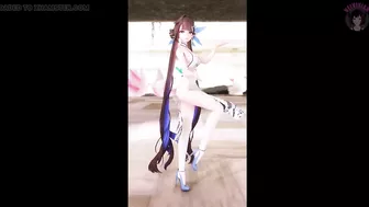 Lee Su - Sexy Dance in Chinese Dress