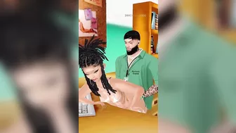 Slutty Ebony Patient Gets Fertility Test in the Doctors Office (IMVU)