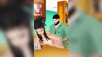 Slutty Ebony Patient Gets Fertility Test in the Doctors Office (IMVU)