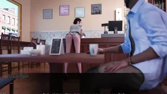 Anal bitch girl In coffee (game play)