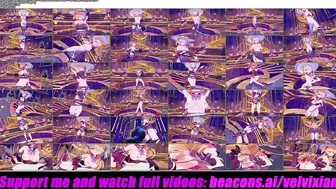 Genshin Impact - Fischl - Sexy Dance Xray Clothes + Sex Lying Doggystyle (3D HENTAI)