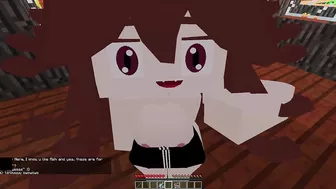 Finding a cute cat-like girl Luna ends up in a hot fucking | Minecraft - Jenny Sex Mod Gameplay