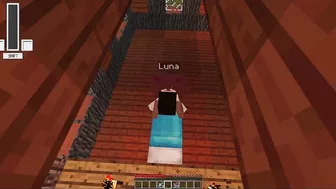 Finding a cute cat-like girl Luna ends up in a hot fucking | Minecraft - Jenny Sex Mod Gameplay