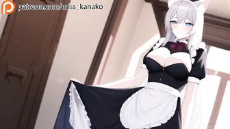 [ASMR Audio & Video] Hentai Vtuber Kanako Becomes your new Maid!