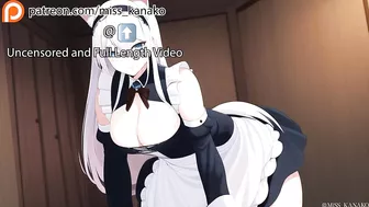 [ASMR Audio & Video] Hentai Vtuber Kanako Becomes your new Maid!