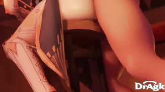 Jean Gunnhildr From genshin impact gets fucked in public at a bar Diluc Aether anal gape creampie 3D Animation hentai 60FPS HD