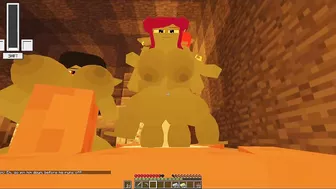 Impregnating a Goblin Tribe and using them as a fleshlight | Minecraft - Jenny Sex Mod Gameplay