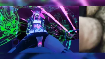 K/DA Akali 3D Hentai from League of Legends (jerk off)