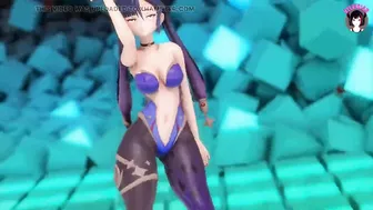 Genshin Impact - Thick Mona - Dancing In Sexy Pantyhose (3D HENTAI)