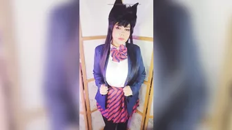 Komi San cosplay hentai