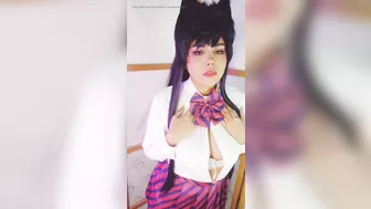 Komi San cosplay hentai