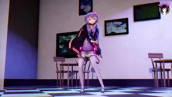 Yukari - Sexy Dance - De Beaver (3D HENTAI)