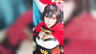 Amber genshin impact cosplay hentai