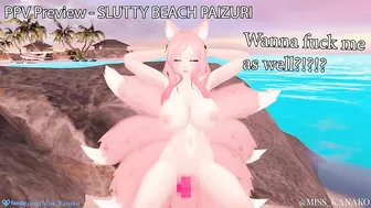 Getting Fucked Hard in a Tiny Bikini. Beach Date Gone Wrong! Vtuber Kanako gets a tan!