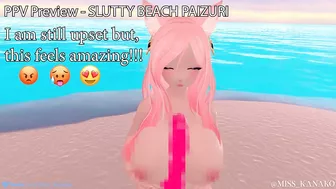 Getting Fucked Hard in a Tiny Bikini. Beach Date Gone Wrong! Vtuber Kanako gets a tan!