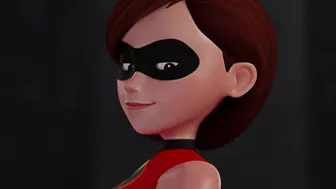 Helen Parr ( The Incredibles ) - Tags lessons: Assjob ( 4K )