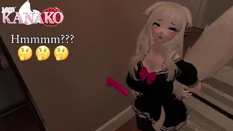 Catgirl Fucks Dildo in the Wild! She Goes Crazy!