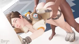 Tracer being fucked from behind