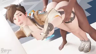 Tracer being fucked from behind