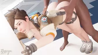 Tracer being fucked from behind