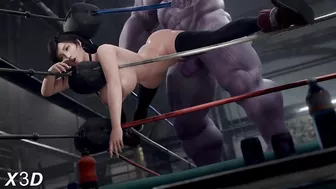 [4k] Tifa Lockhart Steps Into The Ring With Thanos