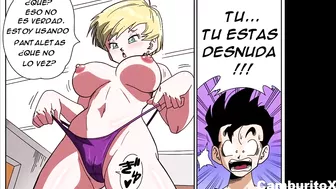 Gohan Fucks Busty Blonde