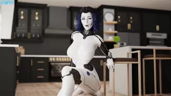 Maidbot 3D POV Hentai robot fuck (loop)