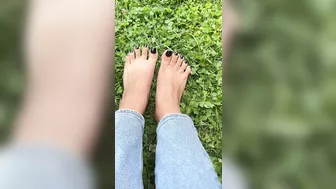 Showing my beautiful feet