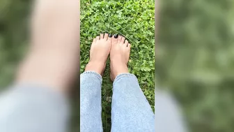 Showing my beautiful feet