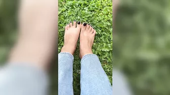 Showing my beautiful feet