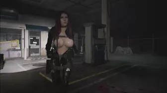 Sexy Black Widow Natasha Romanoff_Latex Chubby Thicker Nude_Sexy Latex Big Ass Resident Evil 2