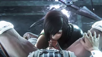 Yuffie ( Final Fantasy 7 ) ride a great cock