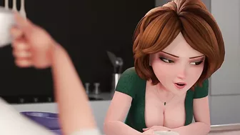 Cassy ( Big hero 6 ) have anal sex and gets cummed