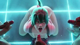 3D Ahegao Compilation