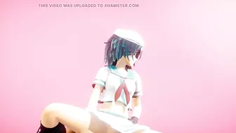 Kancolle Kiso Dance and Sex Cowgirl Creampie Undress NSFW Mmd 3D