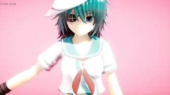 Kancolle Kiso Dance and Sex Cowgirl Creampie Undress NSFW Mmd 3D