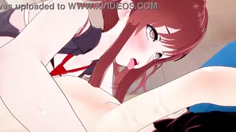 3D hentai experiment, trans creampie and pissing cum eating cumshot