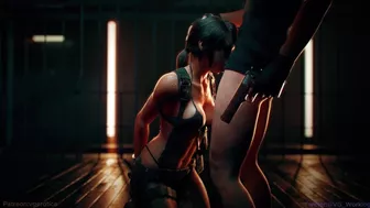 QUIET GIVES VERY GOOD BLOWJOBS! | Metal Gear [HD] 3D Animation |