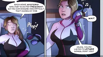 Spider Verse 18+ Comic Porn (Gwen Stacy xxx Miles Morales)