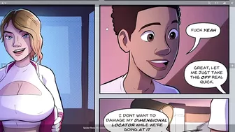 Spider Verse 18+ Comic Porn (Gwen Stacy xxx Miles Morales)