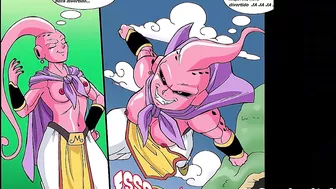 Majin Boo Folla El Peludo Coño de Milk Con Su Enorme Verga y Luego La Absorbe