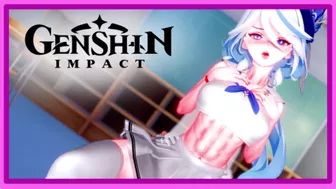 Genshin Impact - Focalors in school uniform