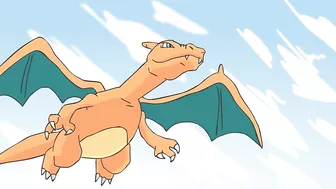 Charizard X Leafeon! Pokemon Hentai