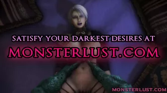 Blonde Teen Riding Alien Dick - 3D Monster Hentai