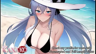 [ASMR Audio & Video] I get so WET and HORNY on are Beach Date!!!! My outfit gets so slippery it CUMS right OFF!!!! VTUBER Roleplay!!