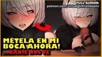 Novia caliente TE SUCCIONA hasta las BOLAS en el HOSPITAL [mamada/deepthroat] ASMR Audio Hentai