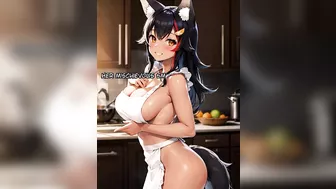 Hentai Captions - Dinner, Bath or - Sex? / Your Horny Girlfriend part 1