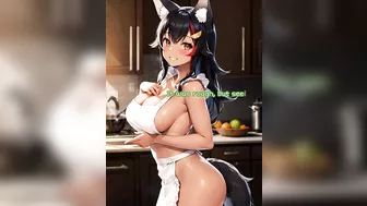 Hentai Captions - Dinner, Bath or - Sex? / Your Horny Girlfriend part 1