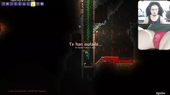 TERRARIA EDICIÓN DESNUDA CÁMARA POLLA GAMEPLAY #7