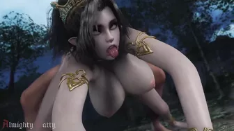 Elf princess big boobs fuck